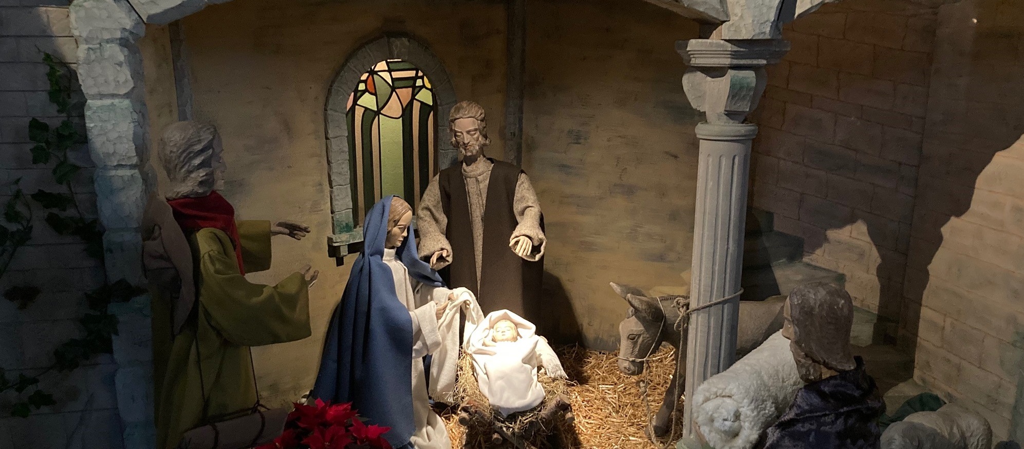 Krippe St. Joh. Ap. u. Ev. Kreuzberg  2021 (c) Foto: Stefanie Knop