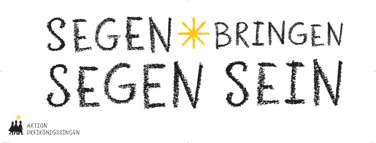 Sternsingerbanner 2022-2023 (c) Die Sternsinger Kindermissionswerk